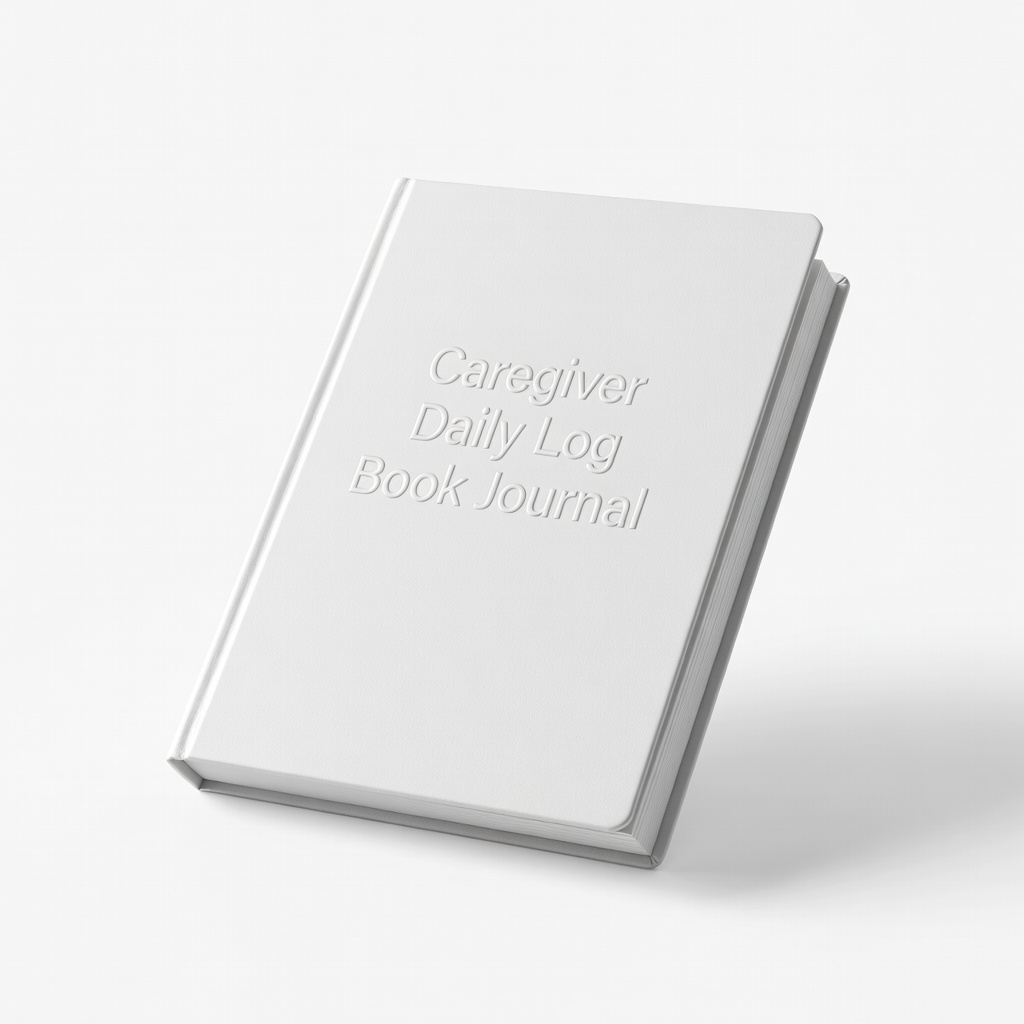 Caregiver Daily Log Book Journal