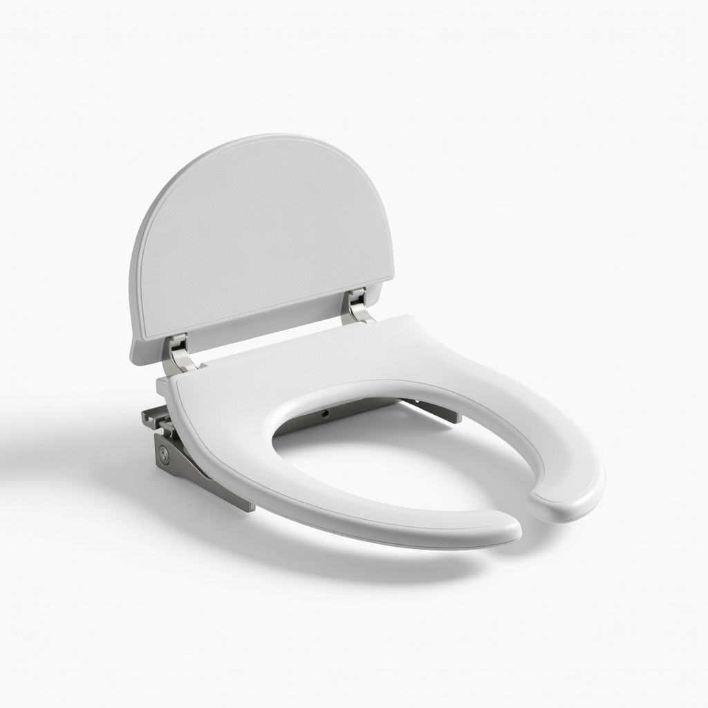 Carex E-Z Lock Raised Toilet Seat