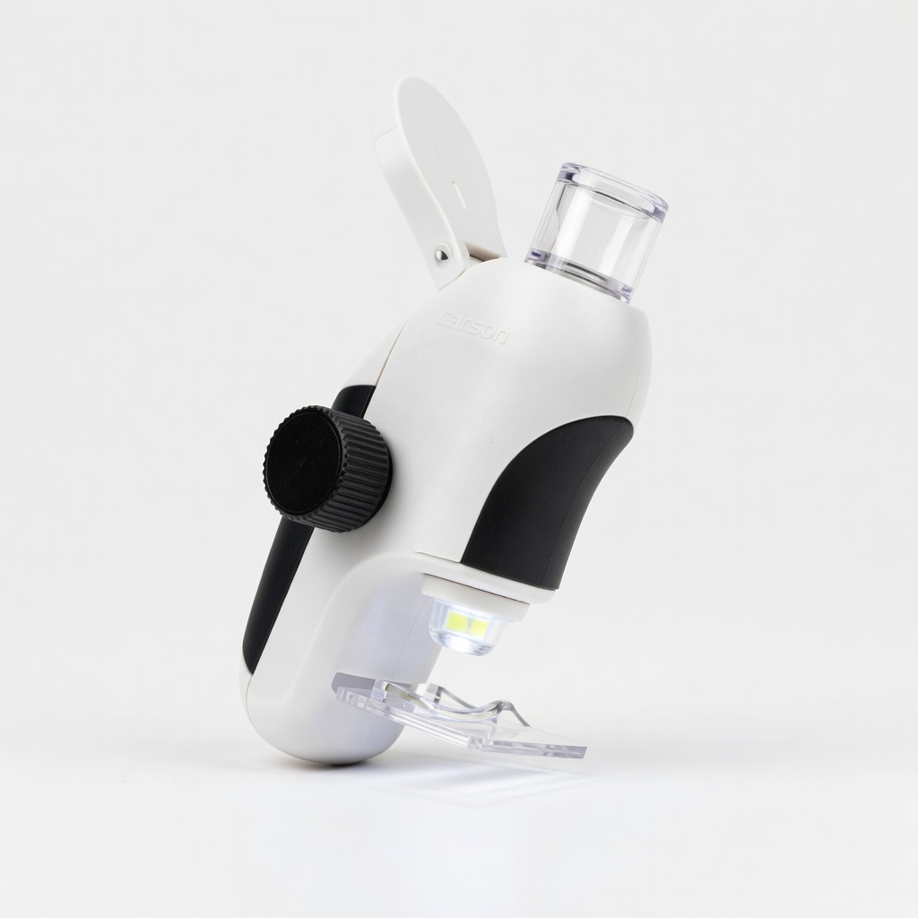 Carson MicroBrite Plus 120x LED Pocket Microscope