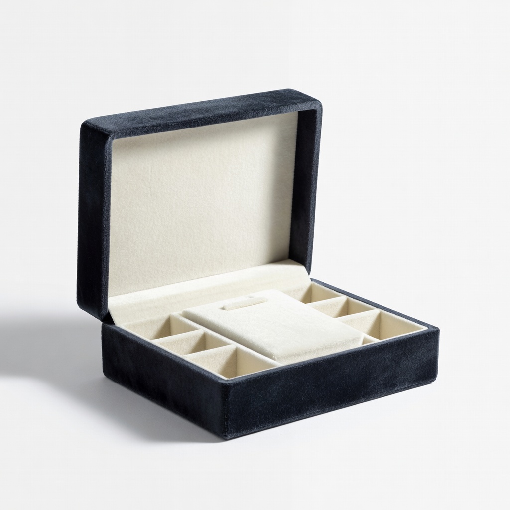 Case Elegance Velvet Jewelry Box