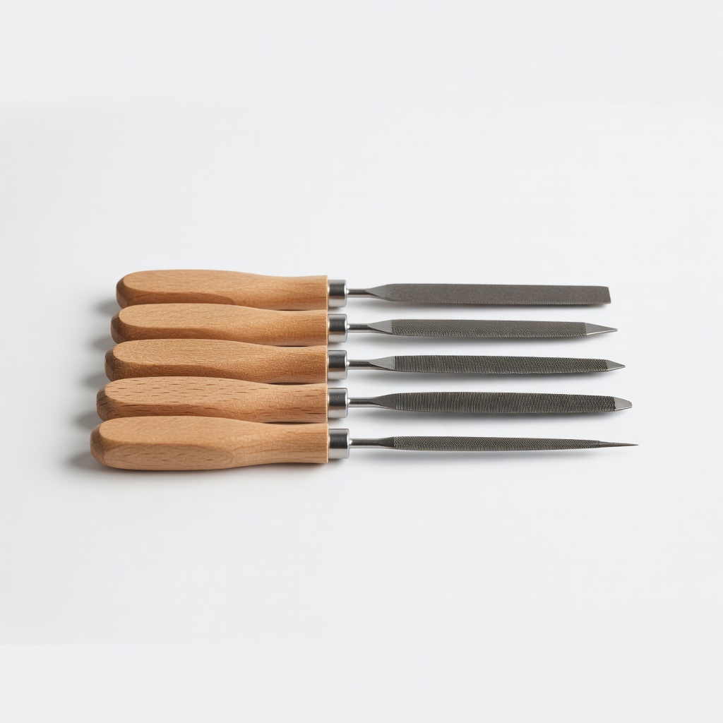 Caussin 5-Piece Accordion Reed File Set