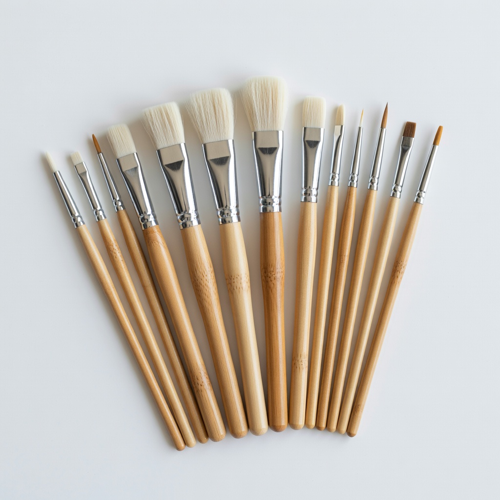 ChaoQun 12 Pieces Paint Brushes Set