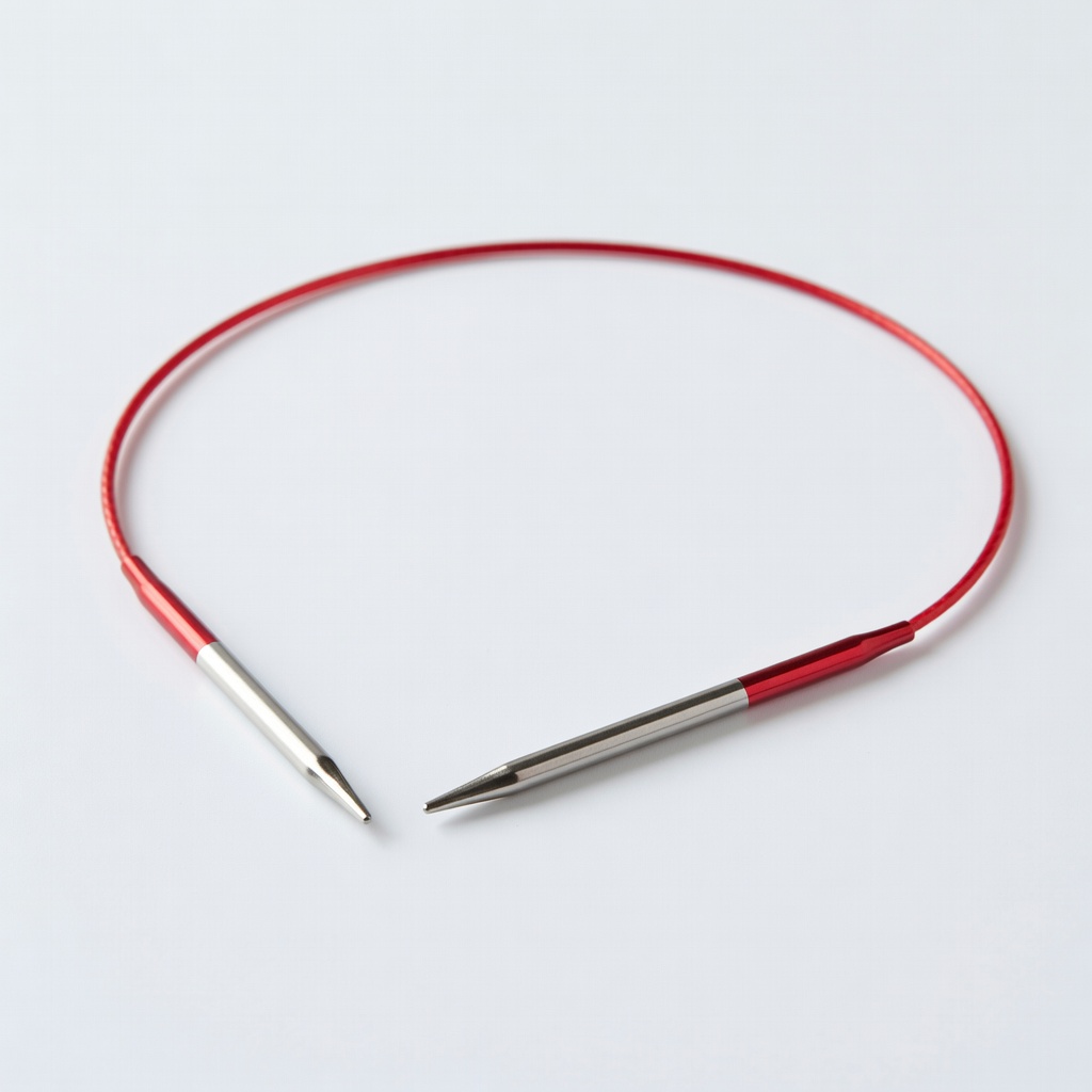ChiaoGoo Red Lace Circular Knitting Needles, 16-inch