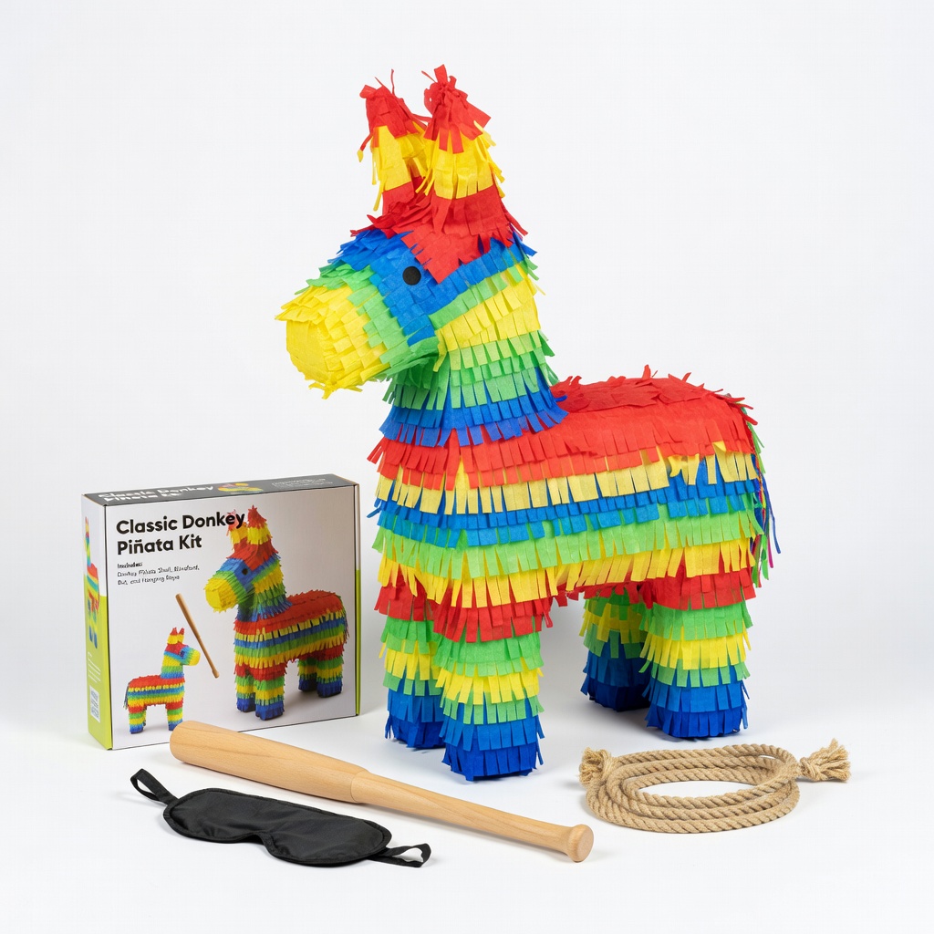 Classic Donkey Pinata Kit