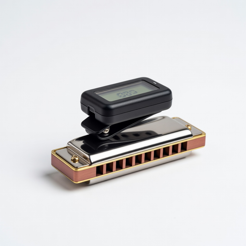 Clip-On Tuner for Harmonica