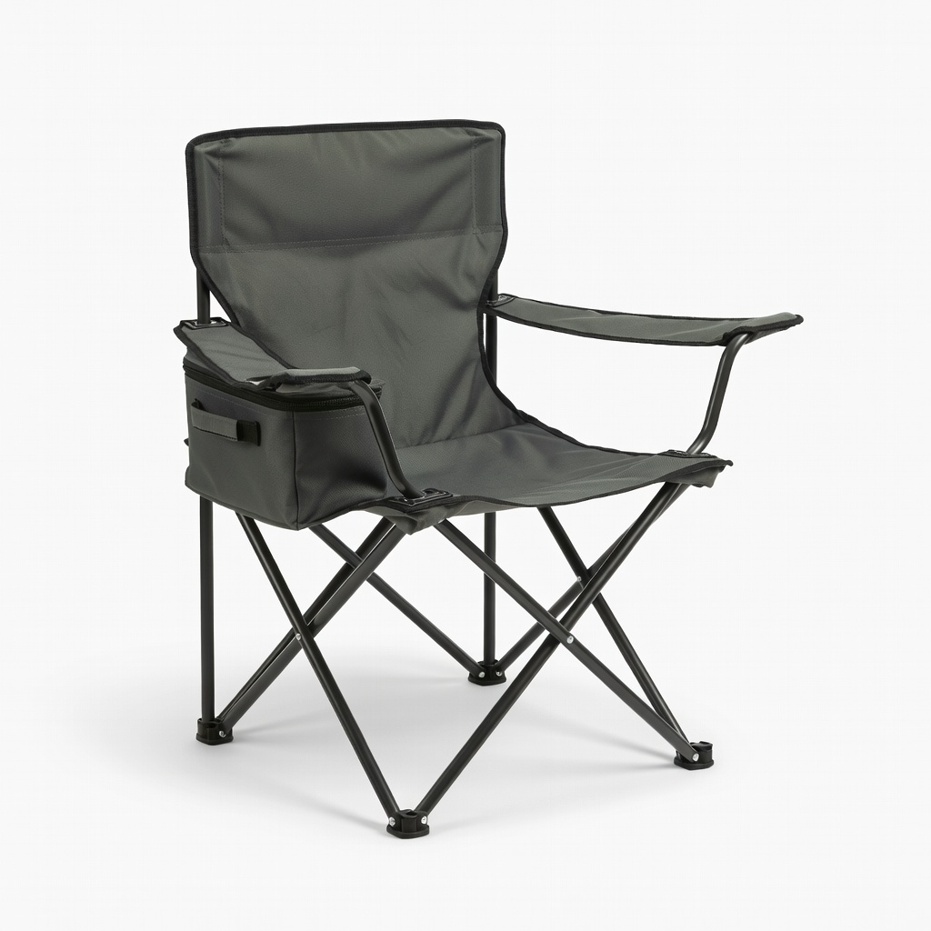 Coleman Portable Quad Folding Camp Chair with Cooler