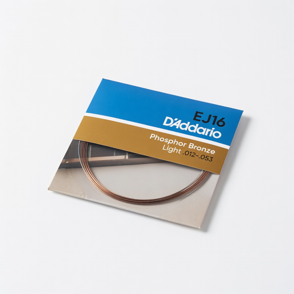 D'Addario EJ16 Phosphor Bronze Light .012-.053