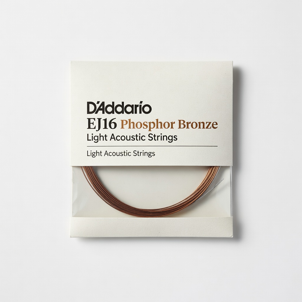D'Addario EJ16 Phosphor Bronze Light Acoustic Strings