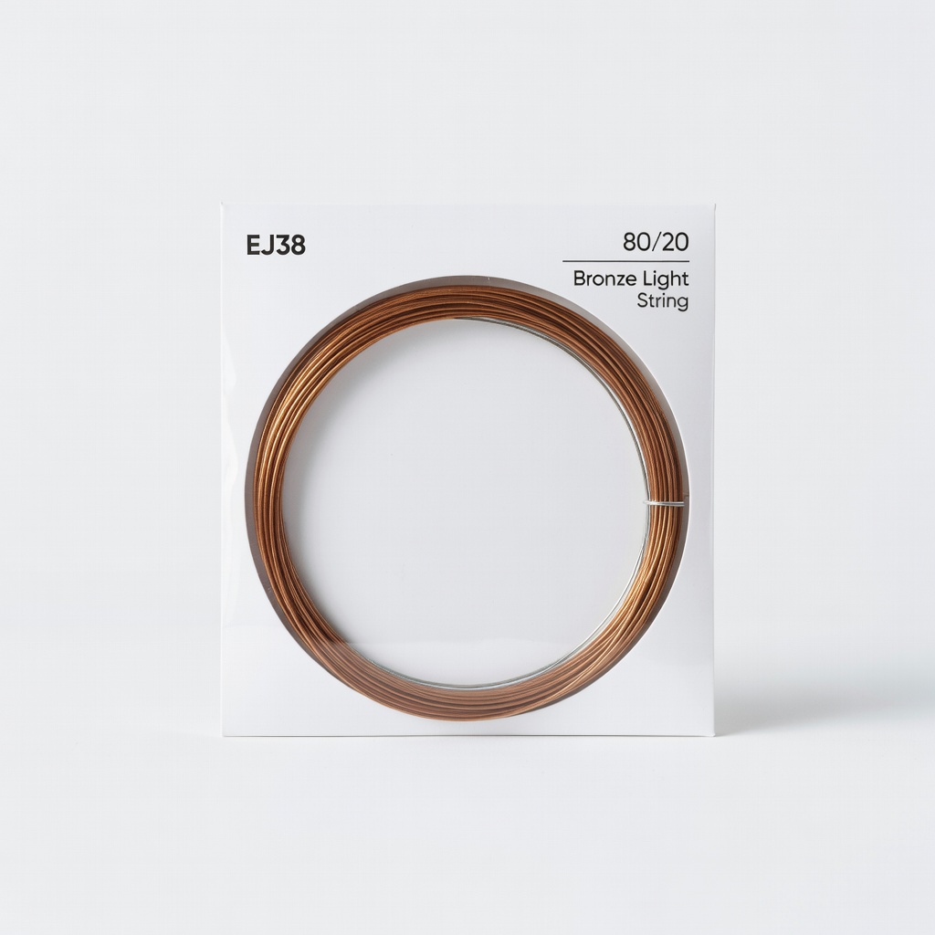 D'Addario EJ38 80/20 Bronze Light Strings