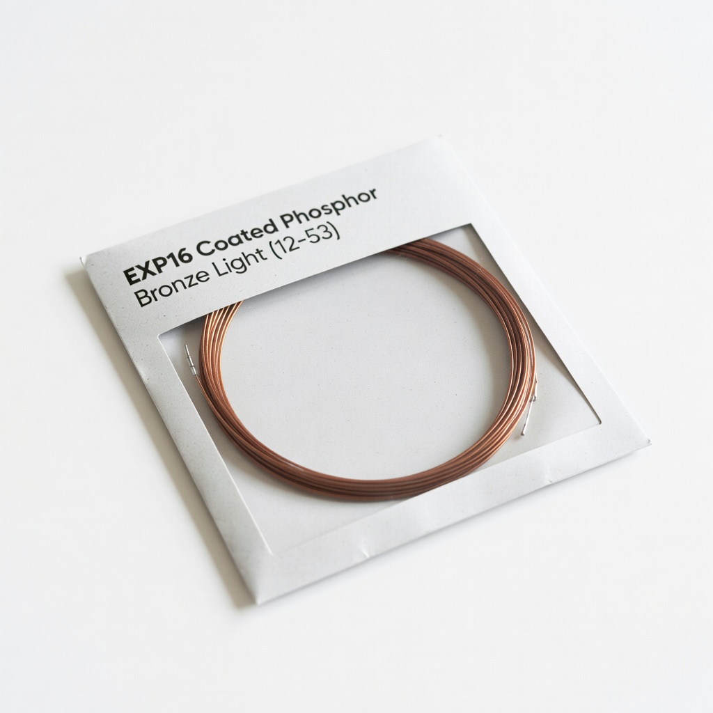 D'Addario EXP16 Coated Phosphor Bronze Light (12-53)