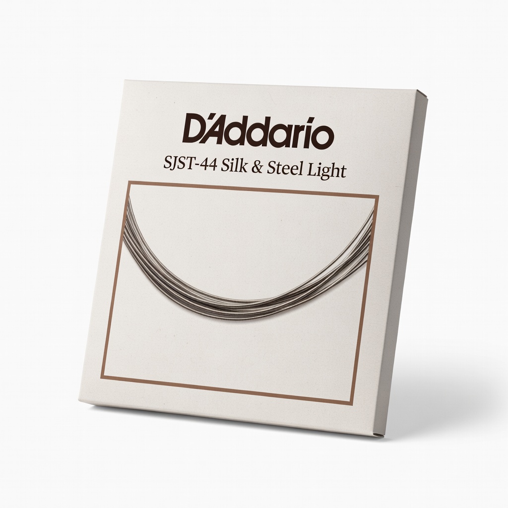 D'Addario SJST-44 Silk & Steel Light