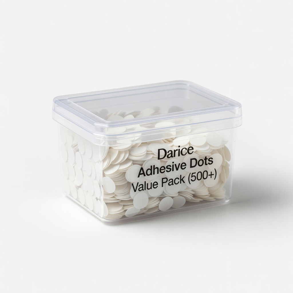 Darice Adhesive Dots Value Pack (500+)