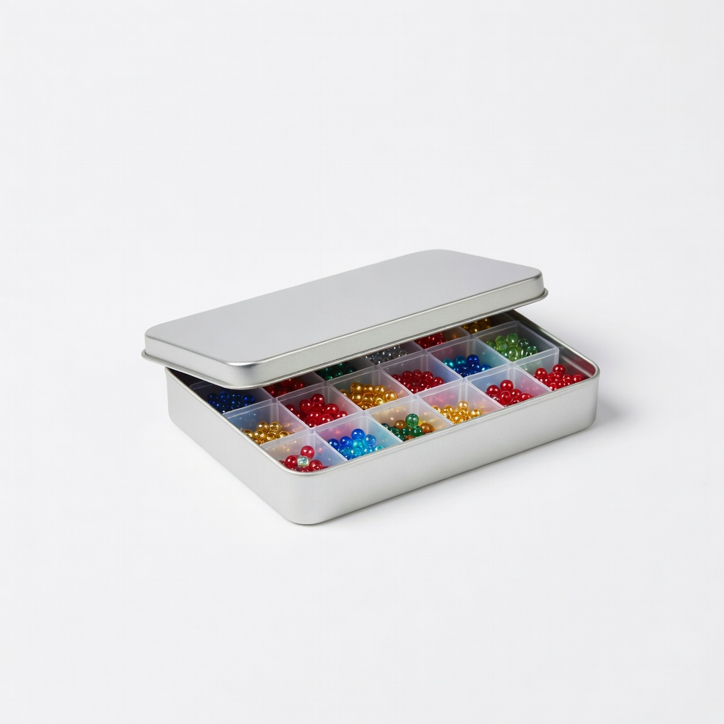 Darice Bead Storage Tin