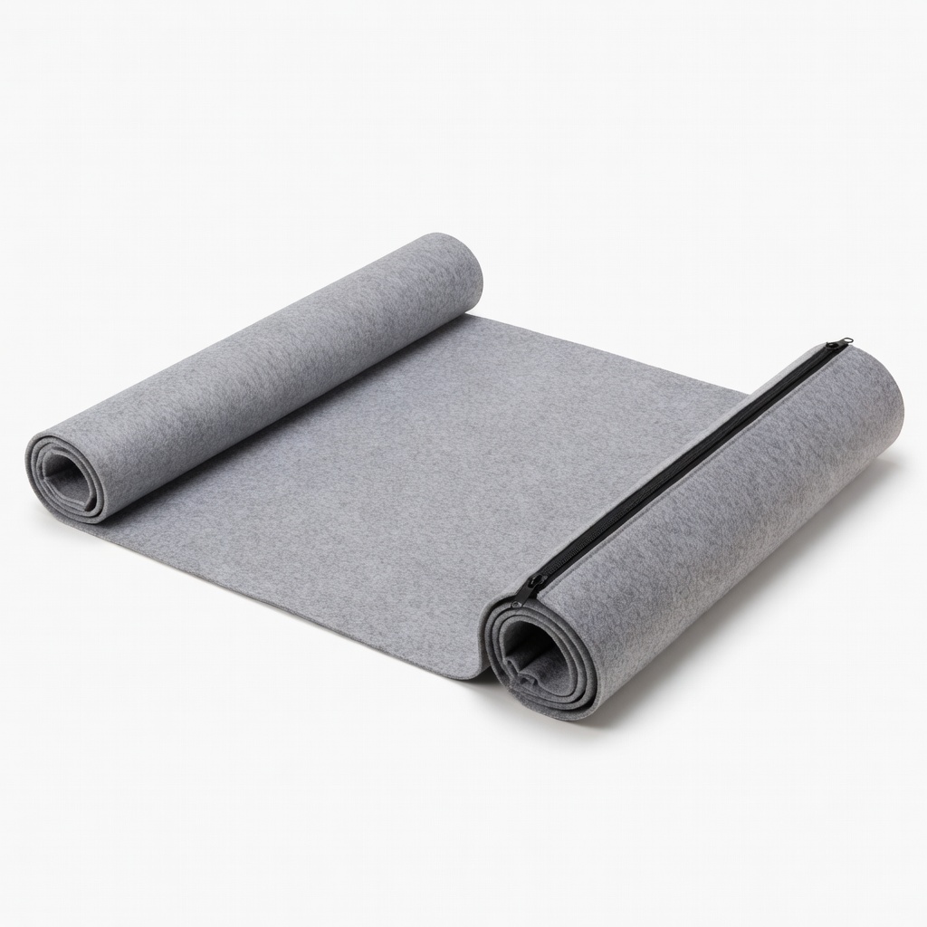 Deluxe Jigsaw Puzzle Mat with Zipper Roll Up 39x32 Inch