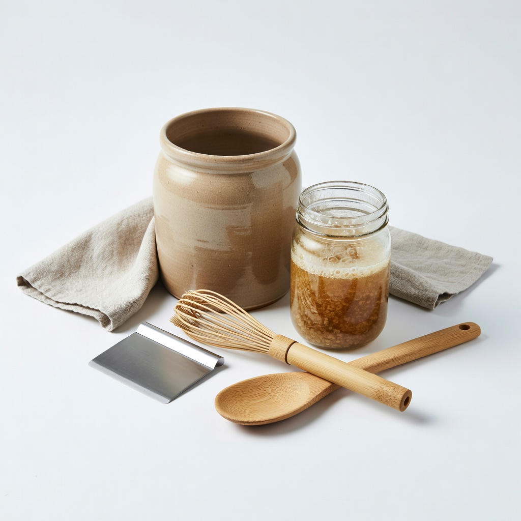 Deluxe Sourdough Starter Kit with Premium Tools