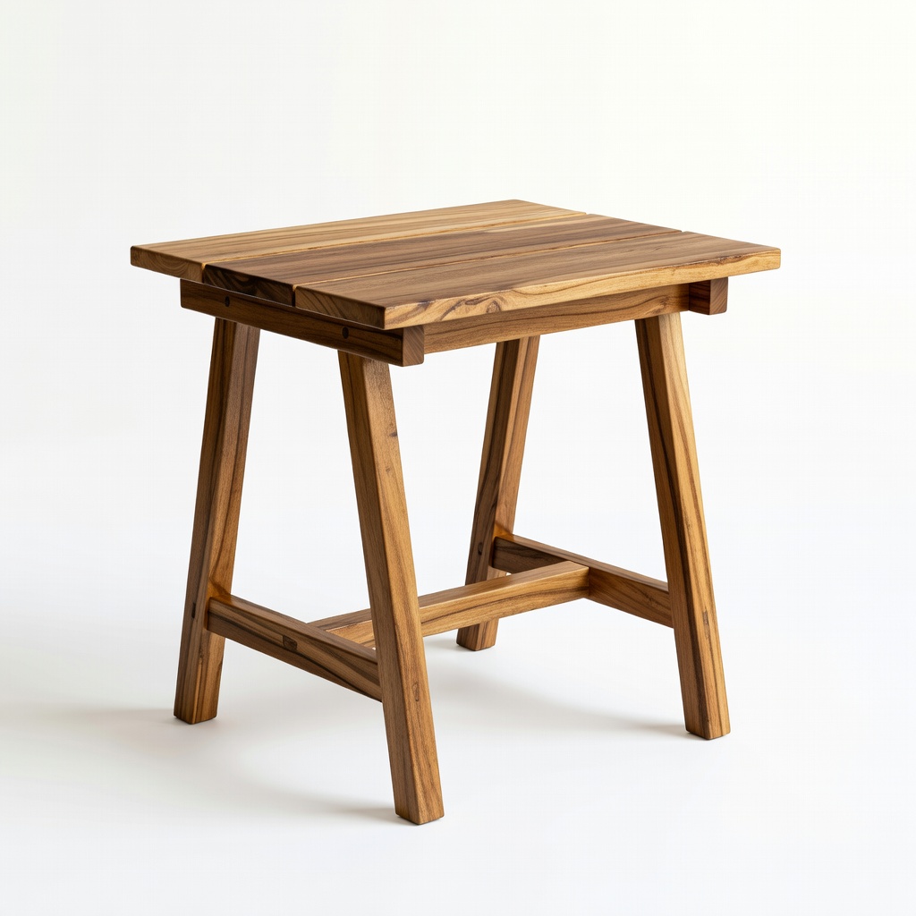Devoko Acacia Wood Outdoor Side Table