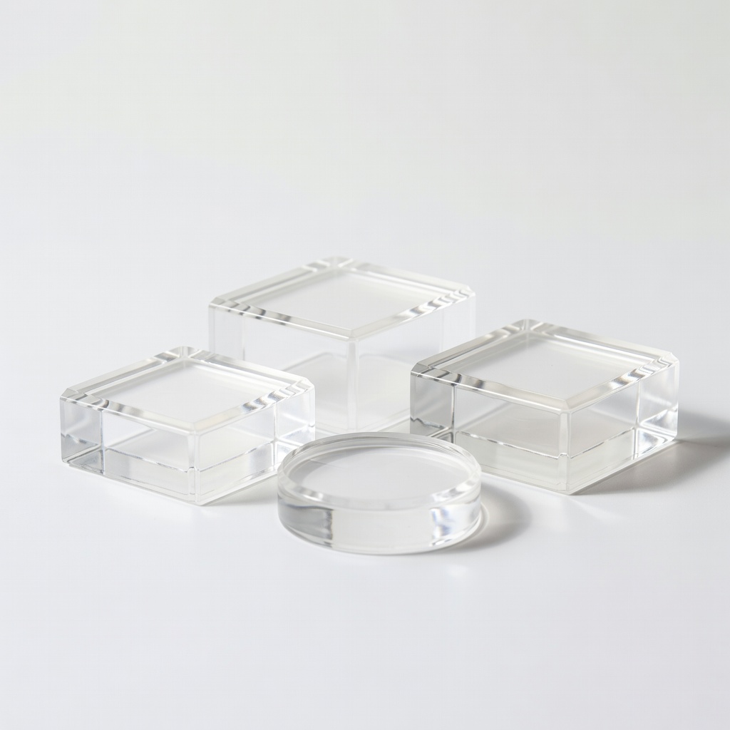 Display Riser Set (4 Pack, Clear Acrylic)