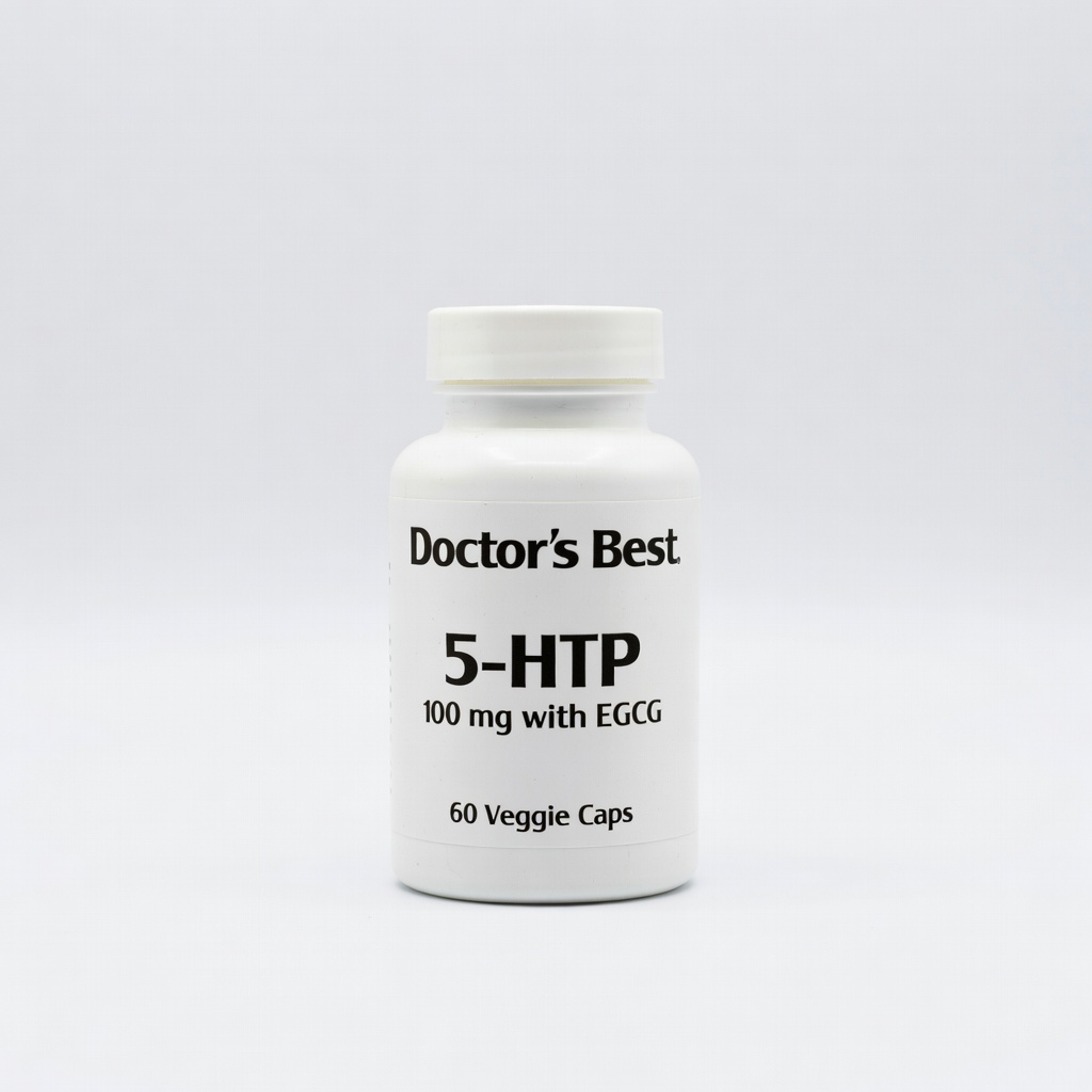 Doctor's Best 5-HTP 100 mg with EGCG, 60 Veggie Caps