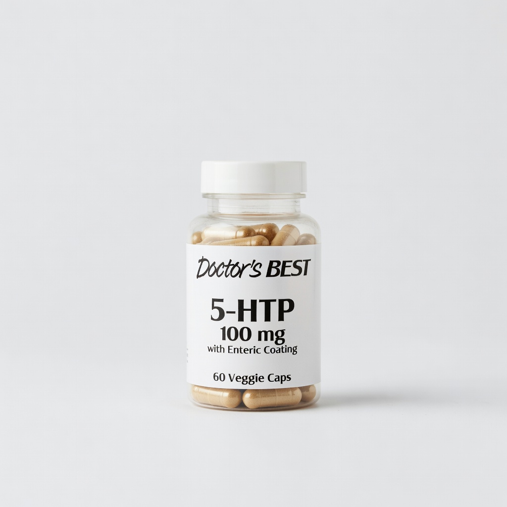 Doctor's Best 5-HTP 100 mg with Enteric Coating (60 Veggie Caps)