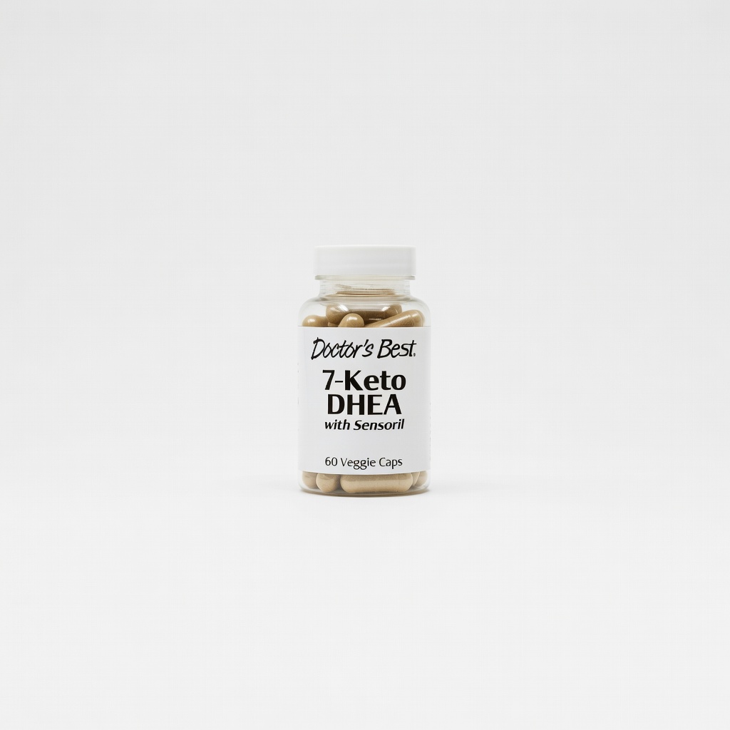 Doctor's Best 7-Keto DHEA with Sensoril, 60 Veggie Caps