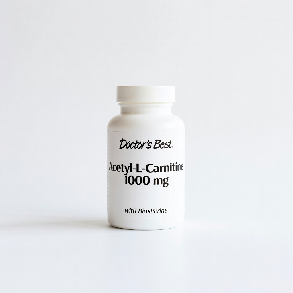 Doctor's Best Acetyl-L-Carnitine 1000 mg with BiosPerine