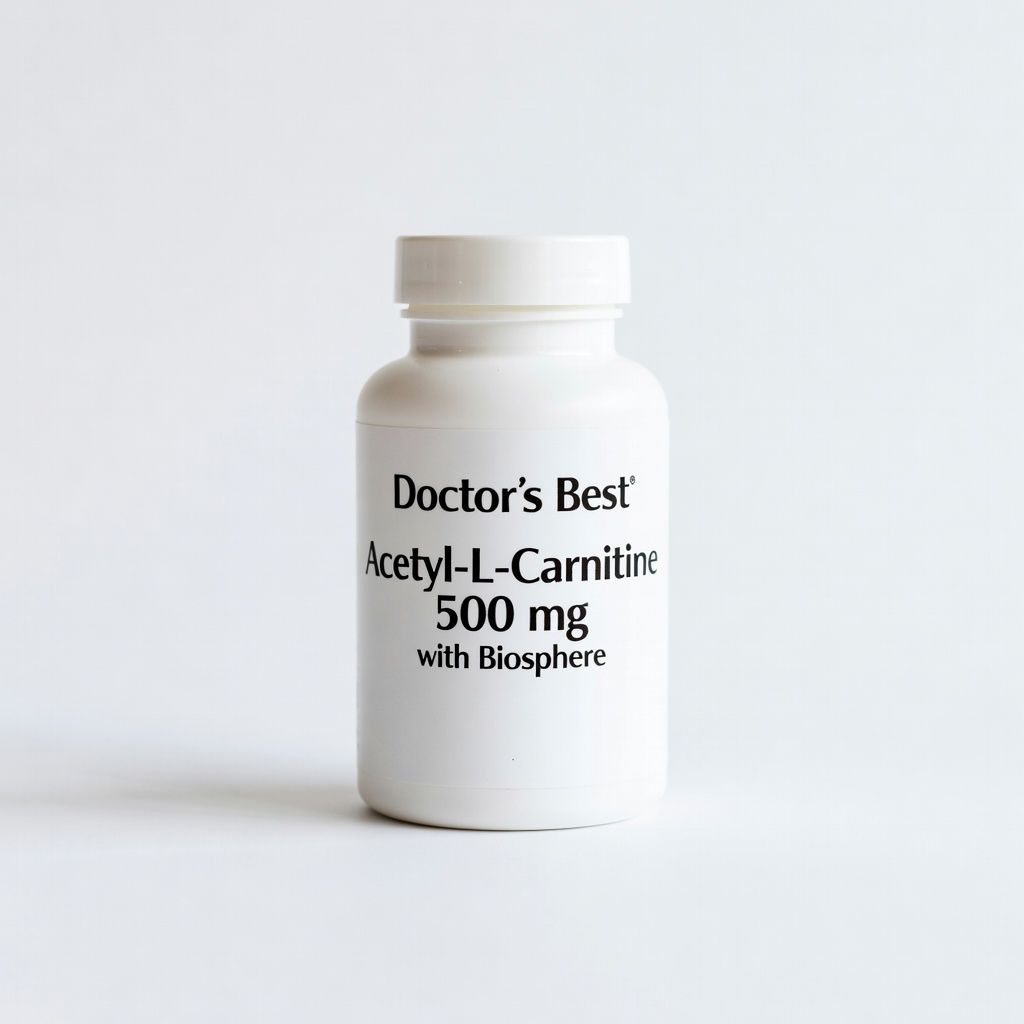 Doctor's Best Acetyl-L-Carnitine 500 mg with Biosphere