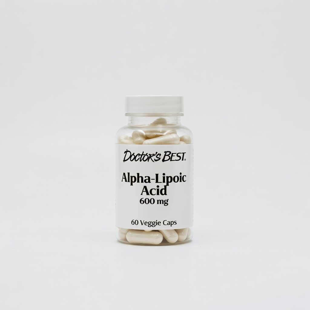 Doctor's Best Alpha-Lipoic Acid 600 mg, 60 Veggie Caps