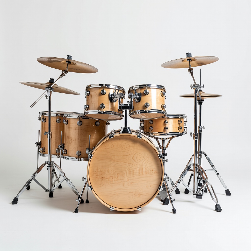 Donner DED-200 5-Piece Full Size Acoustic Drum Set