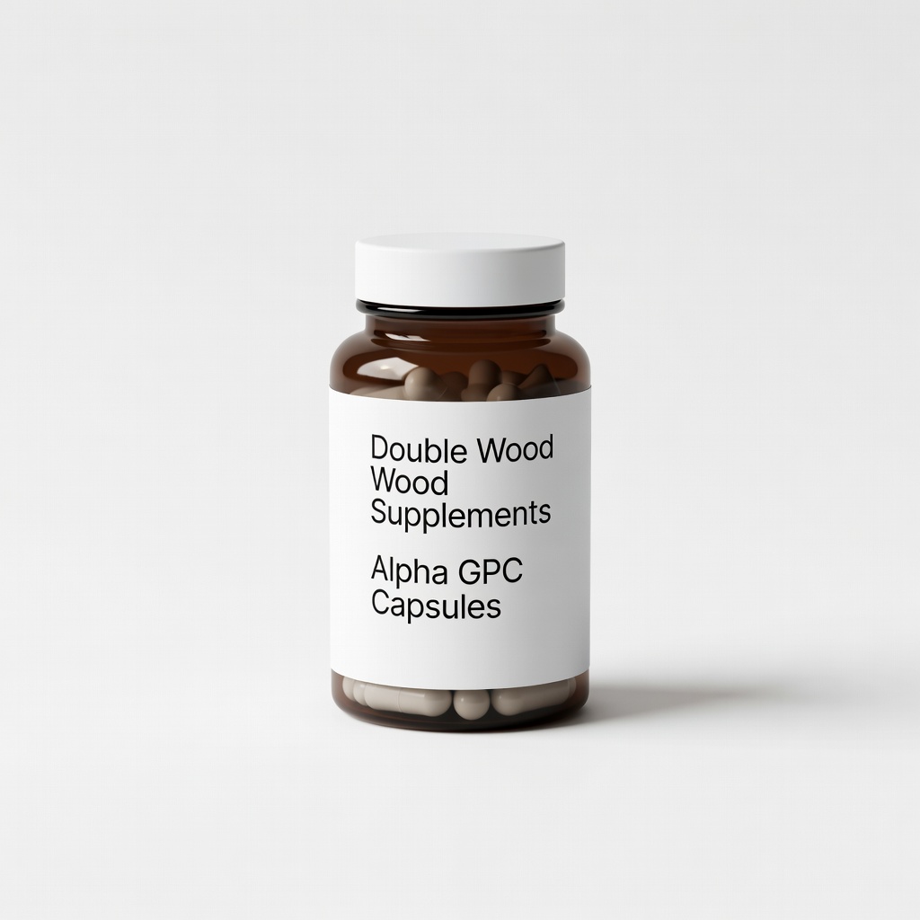 Double Wood Supplements Alpha GPC Capsules