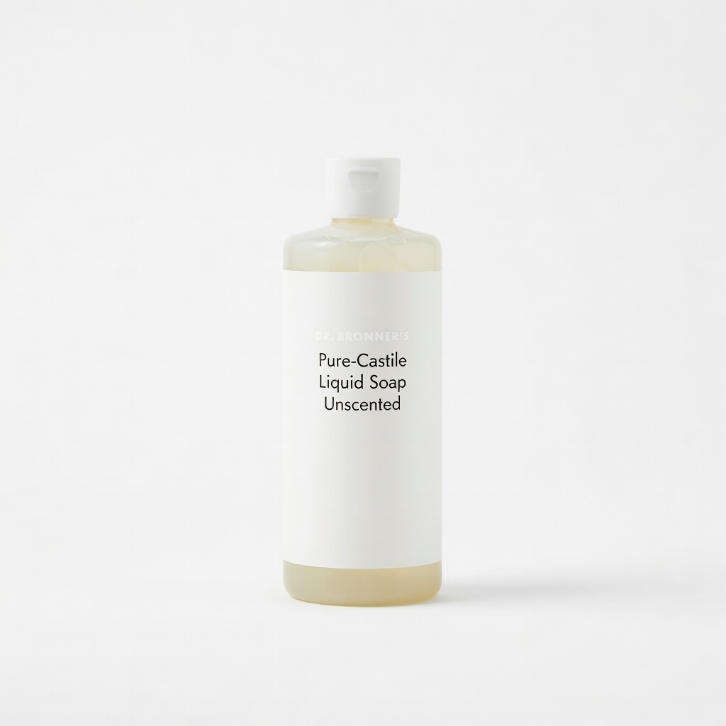 Dr. Bronner's Pure-Castile Liquid Soap (Unscented)