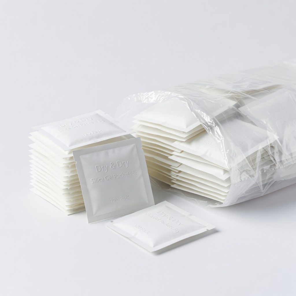Dry & Dry Silica Gel Packets 5g (120 Pack) (ASIN: B00CI4SVKO)