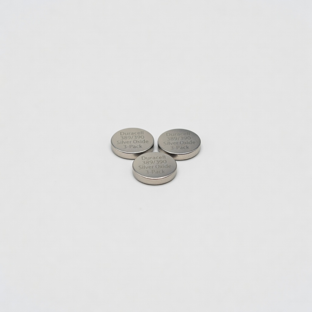 Duracell 389/390 Silver Oxide Batteries (3-Pack)