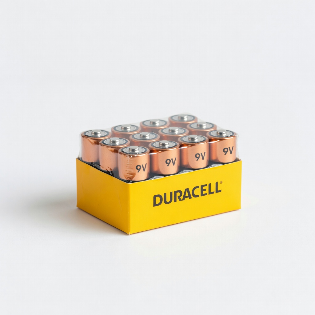 Duracell Coppertop 9V Batteries, 8 Pack