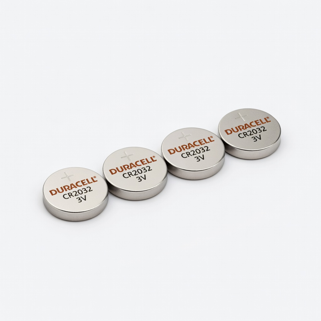 Duracell CR2032 3V Lithium Battery, 4 Count