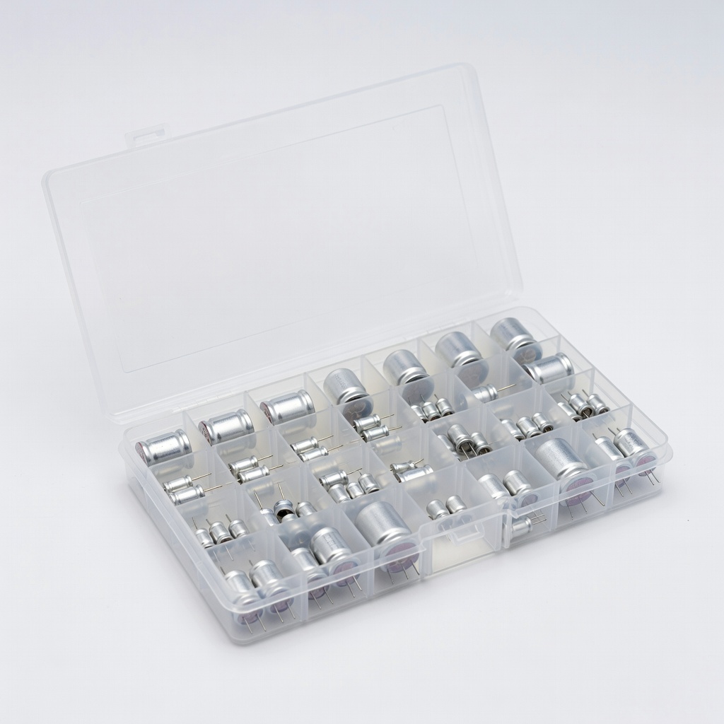 Electrolytic Capacitors Assortment Kit (600pcs)