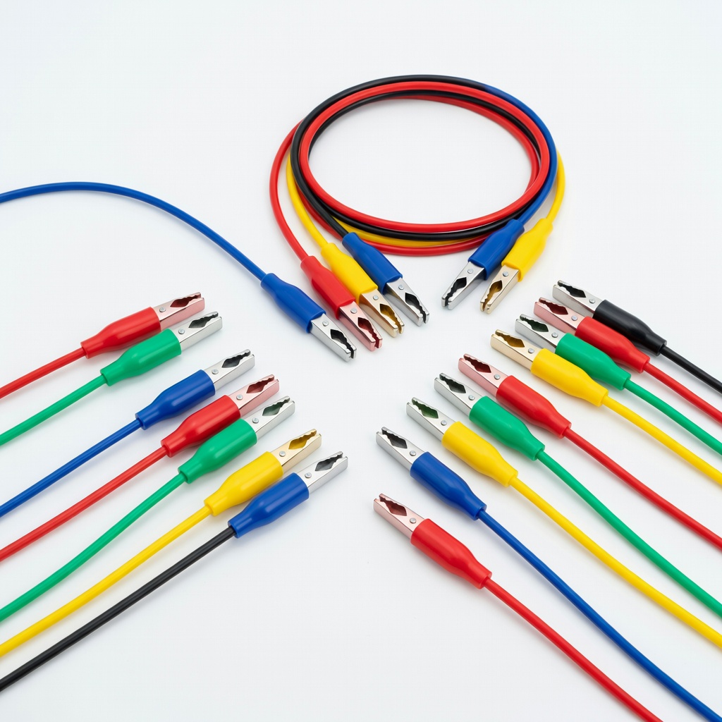 Elegoo 65pcs Alligator Test Lead Cables