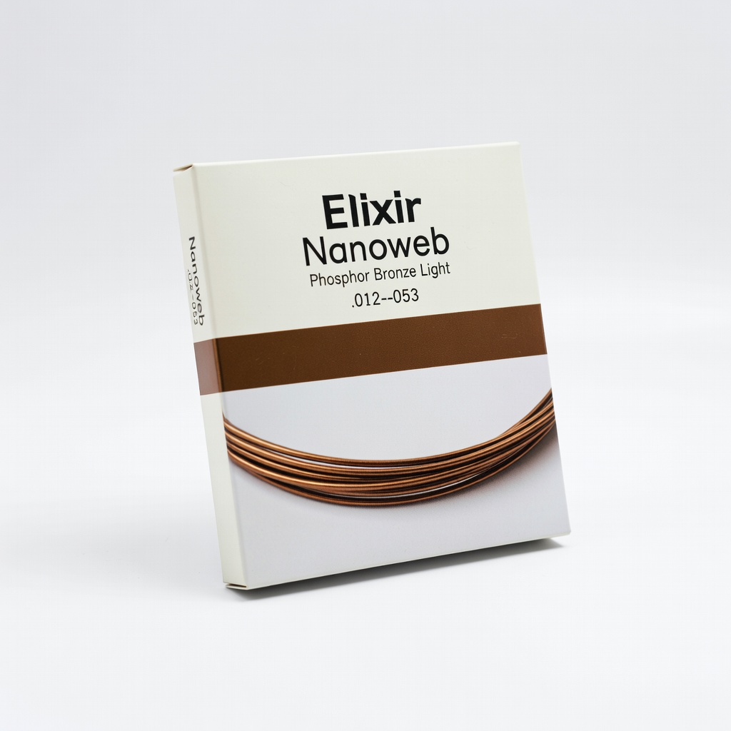 Elixir Nanoweb Phosphor Bronze Light .012-.053