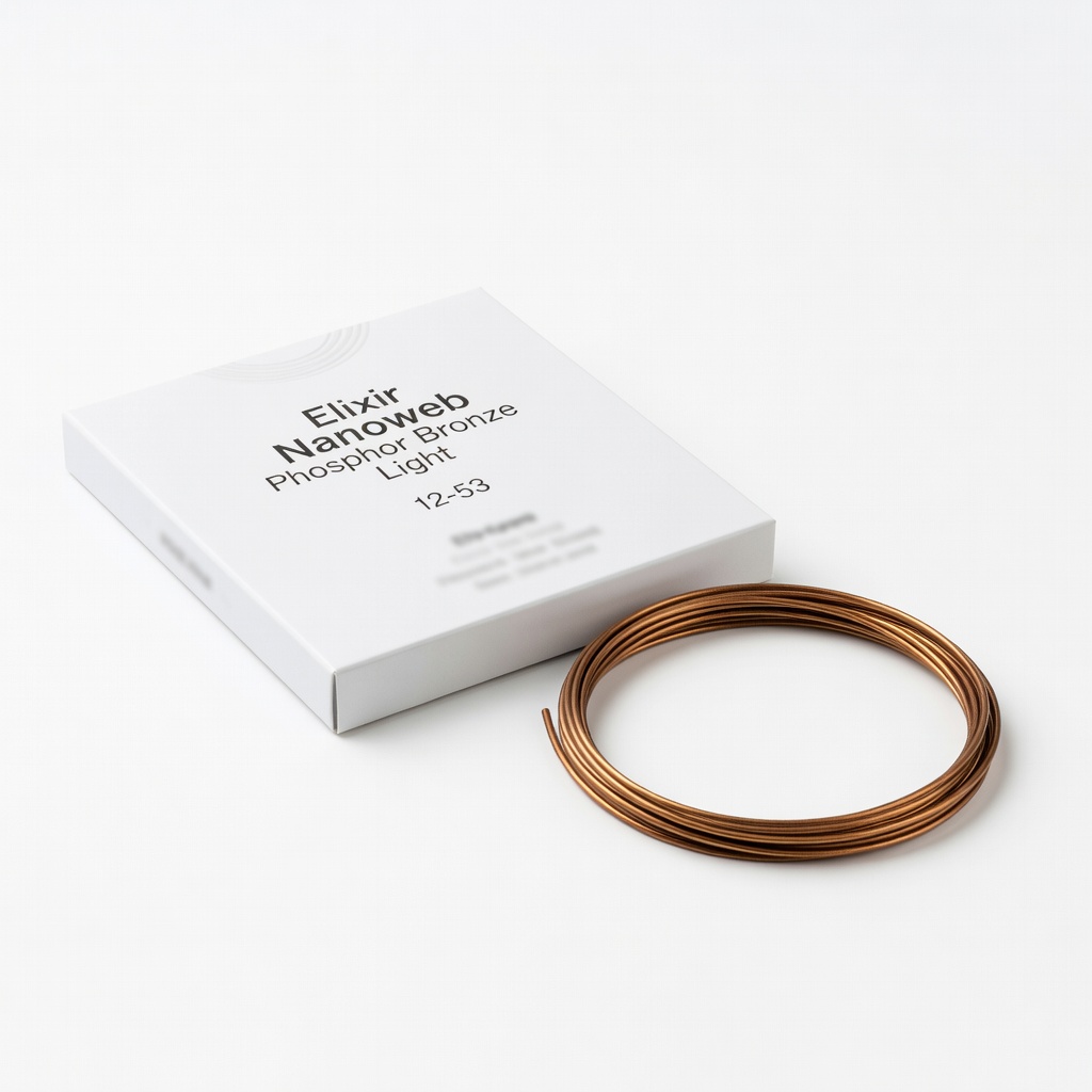 Elixir Nanoweb Phosphor Bronze Light (12-53)