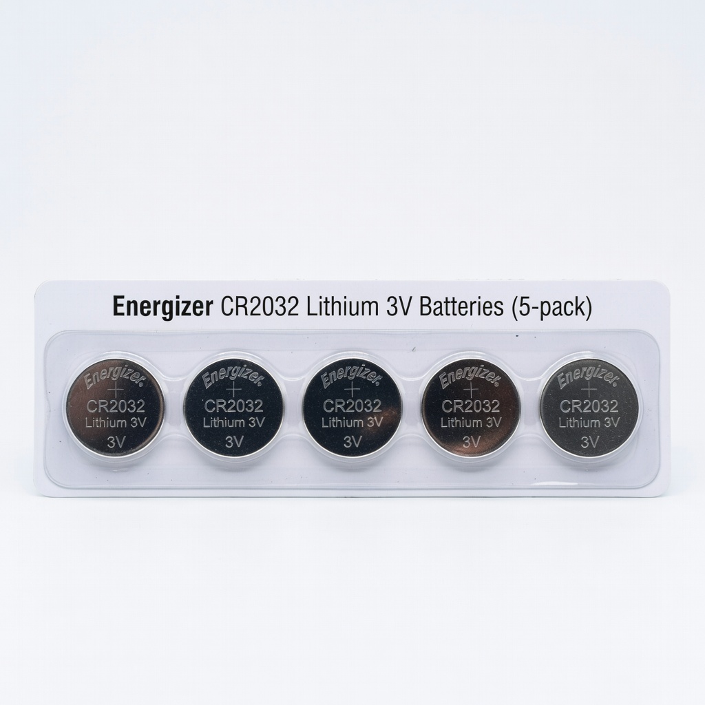 Energizer CR2032 Lithium 3V Batteries (5-pack)