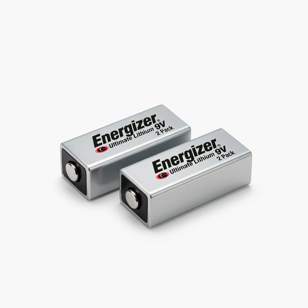 Energizer Ultimate Lithium 9V Batteries, 2 Pack