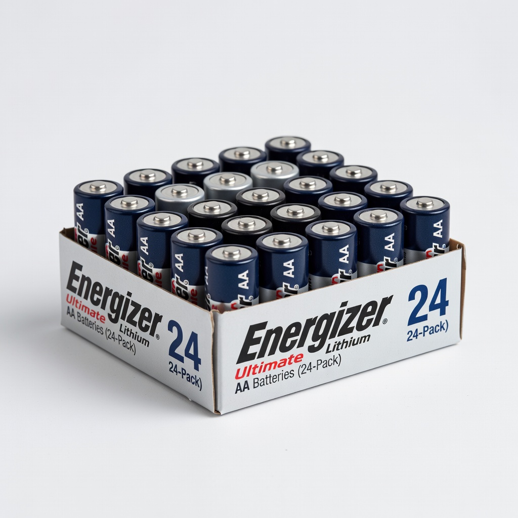 Energizer Ultimate Lithium AA Batteries (24-Pack)