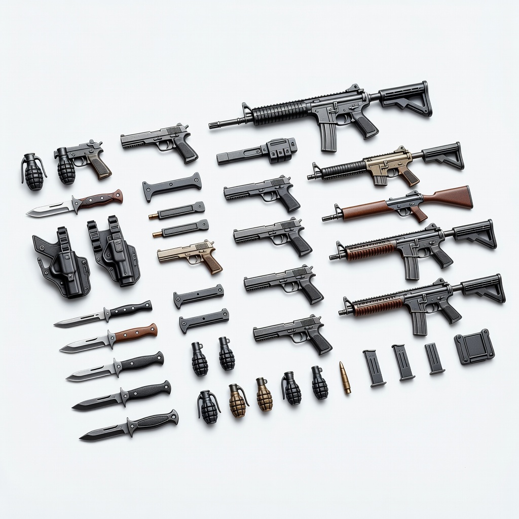 Enterbay 1/6 Scale Weapon Arsenal Set