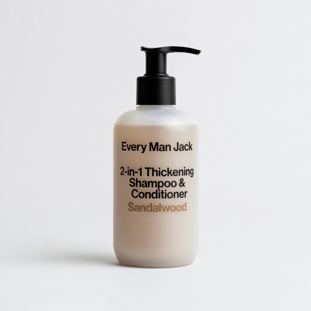 Every Man Jack 2-in-1 Thickening Shampoo & Conditioner Sandalwood