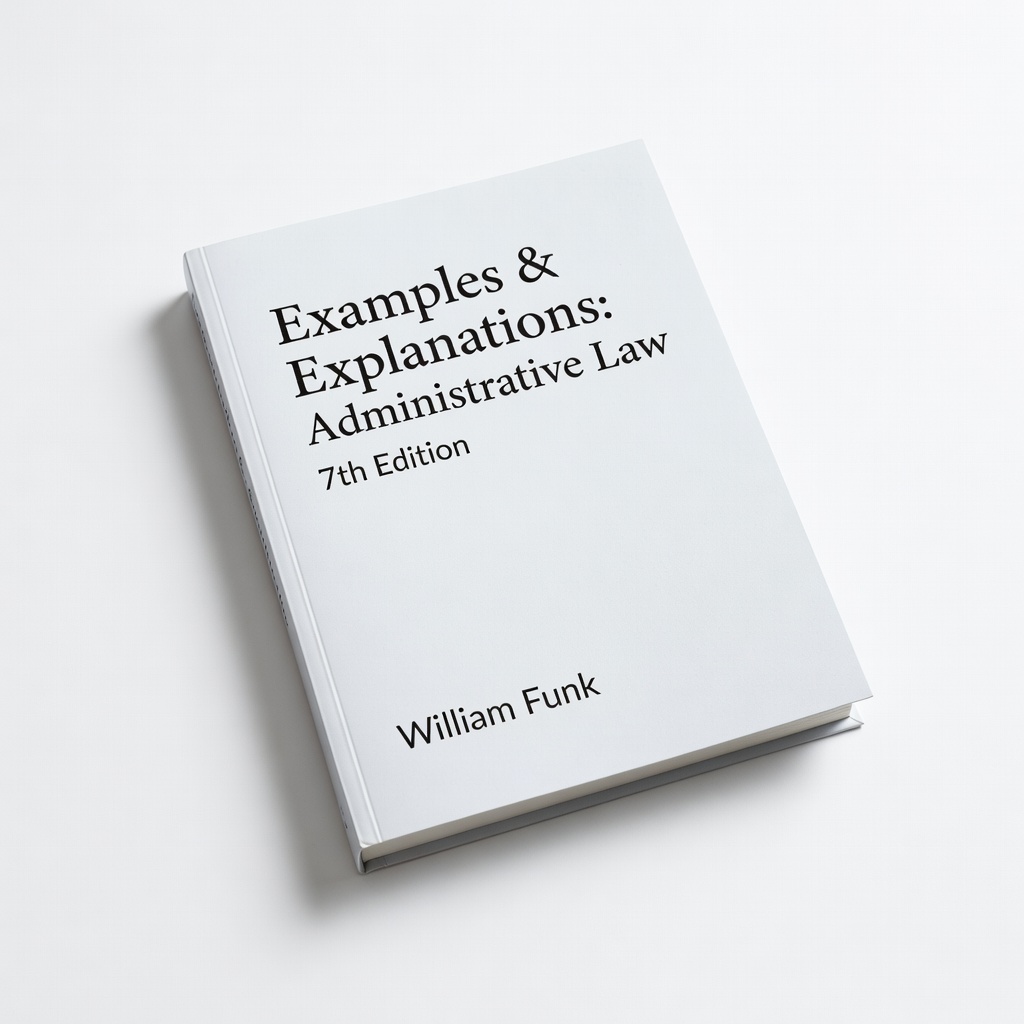 Examples & Explanations: Administrative Law, 7th Edition by William Funk