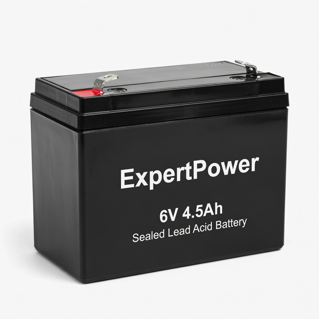 ExpertPower 6V 4.5Ah Sealed Lead Acid Battery