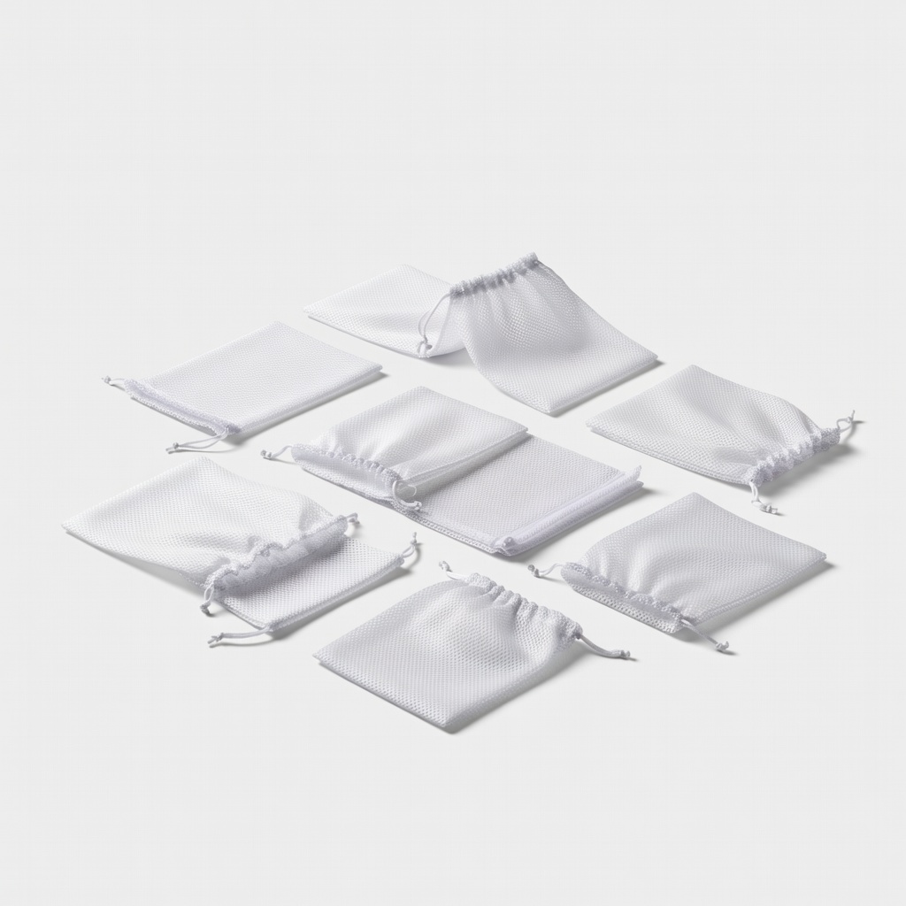 EZOWare 12 Pack Mesh Drawstring Bags