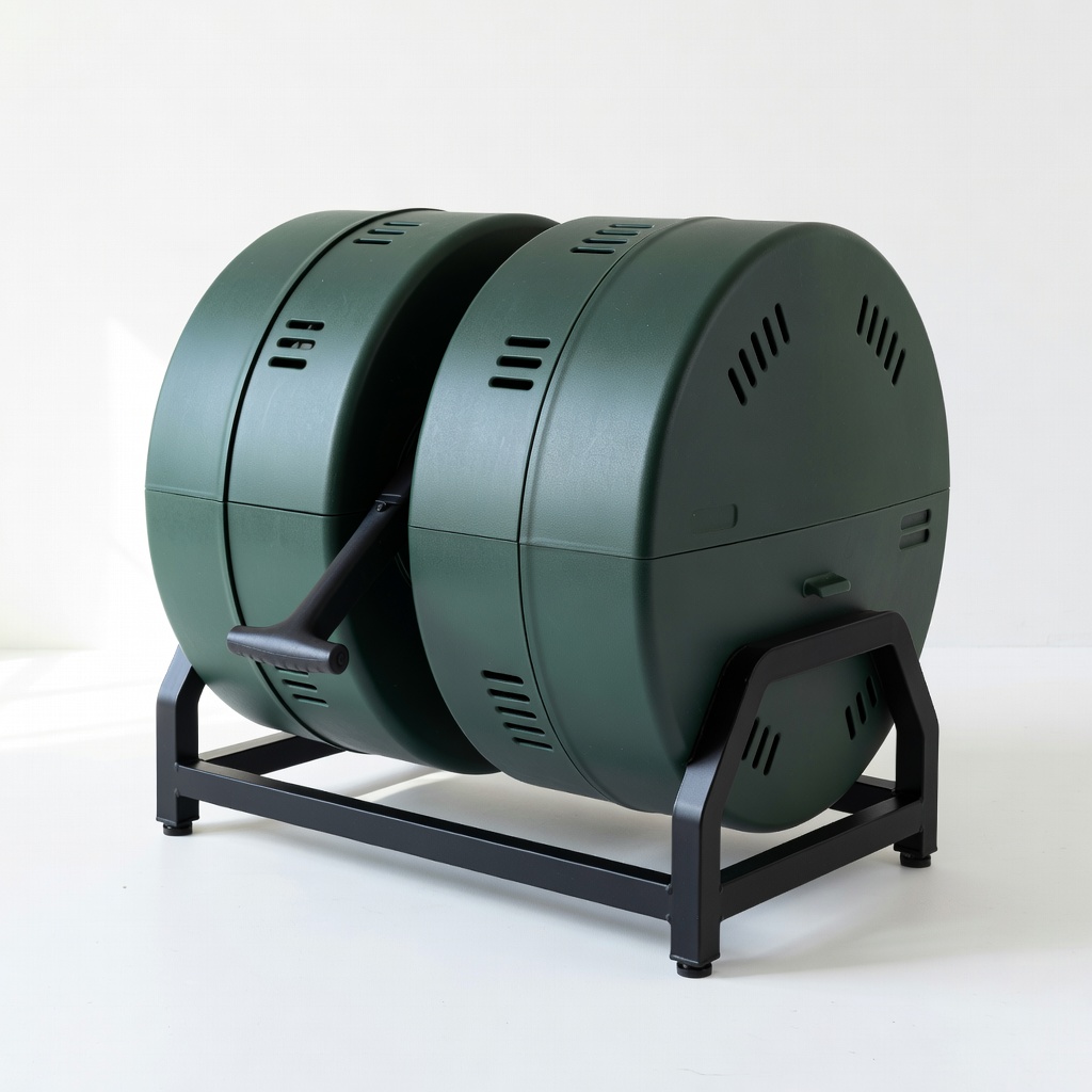 FCMP Outdoor IM4000 Dual Chamber Tumbling Composter