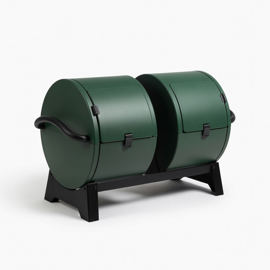 FCMP Outdoor IM4000 Dual Chamber Tumbling Composter