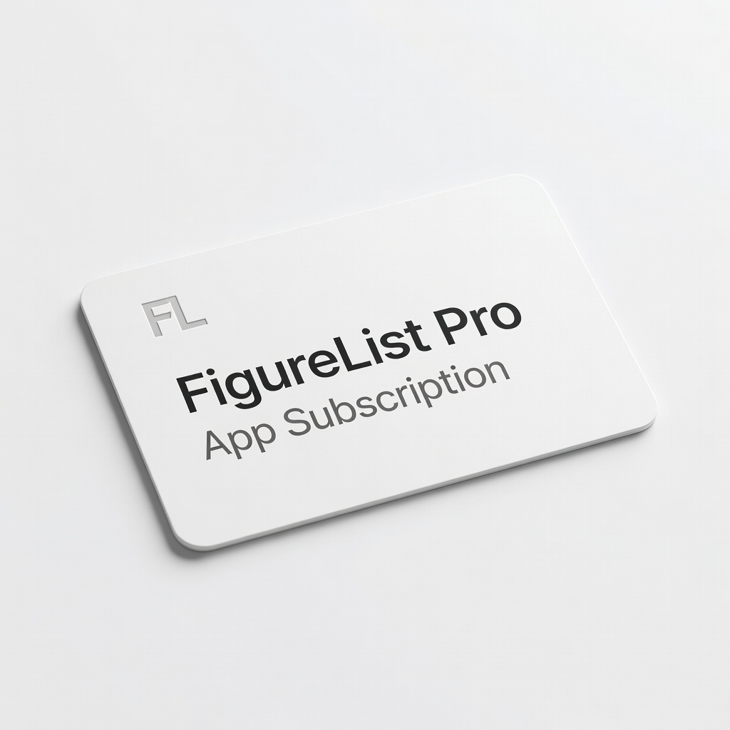 FigureList Pro App Subscription