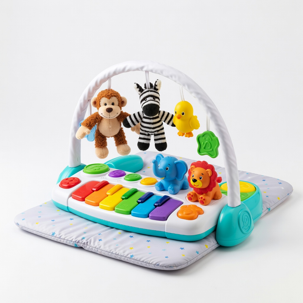 Fisher-Price Deluxe Kick & Play Piano Gym